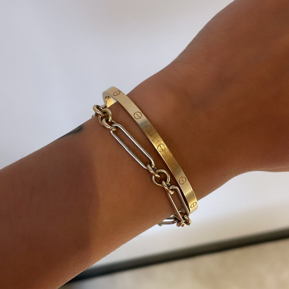 DHANI 14KT CHAIN BRACELET