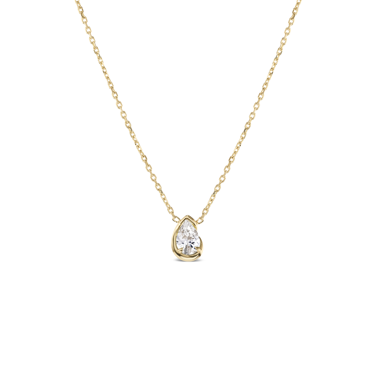 BB Thelma Necklace - white diamond