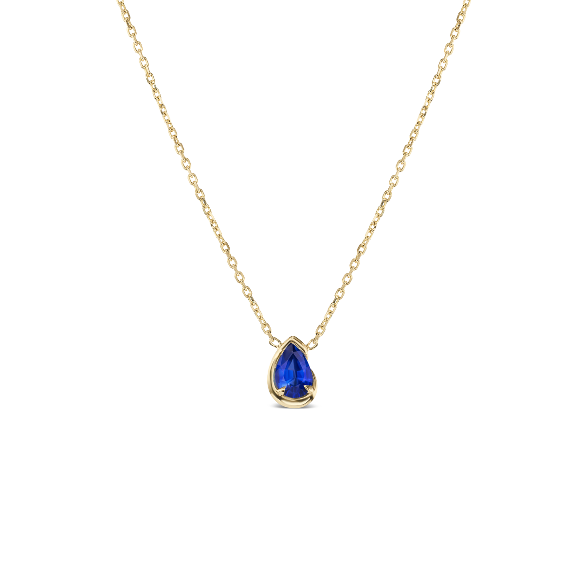 bb thelma necklace - blue sapphire