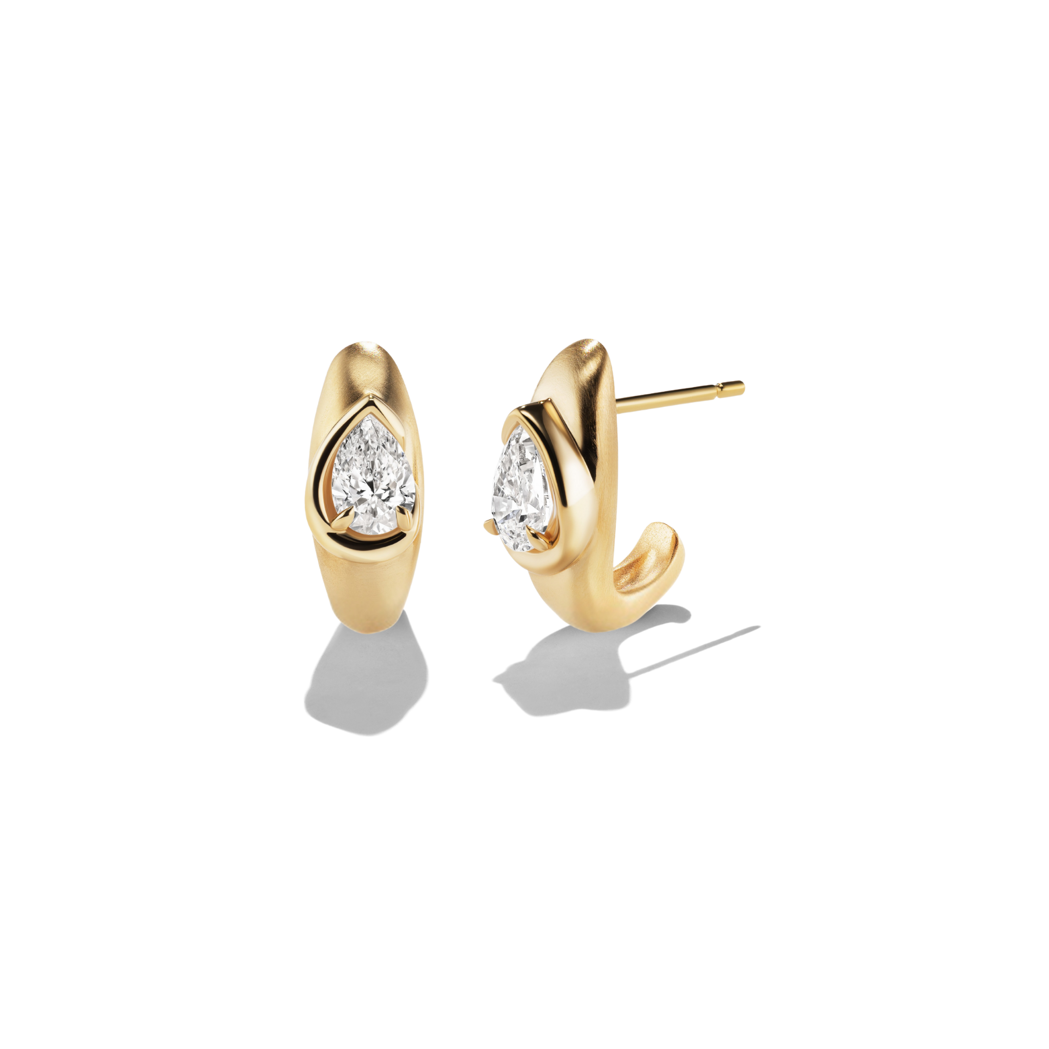 BB THELMA WHITE DIAMOND HUGGIES