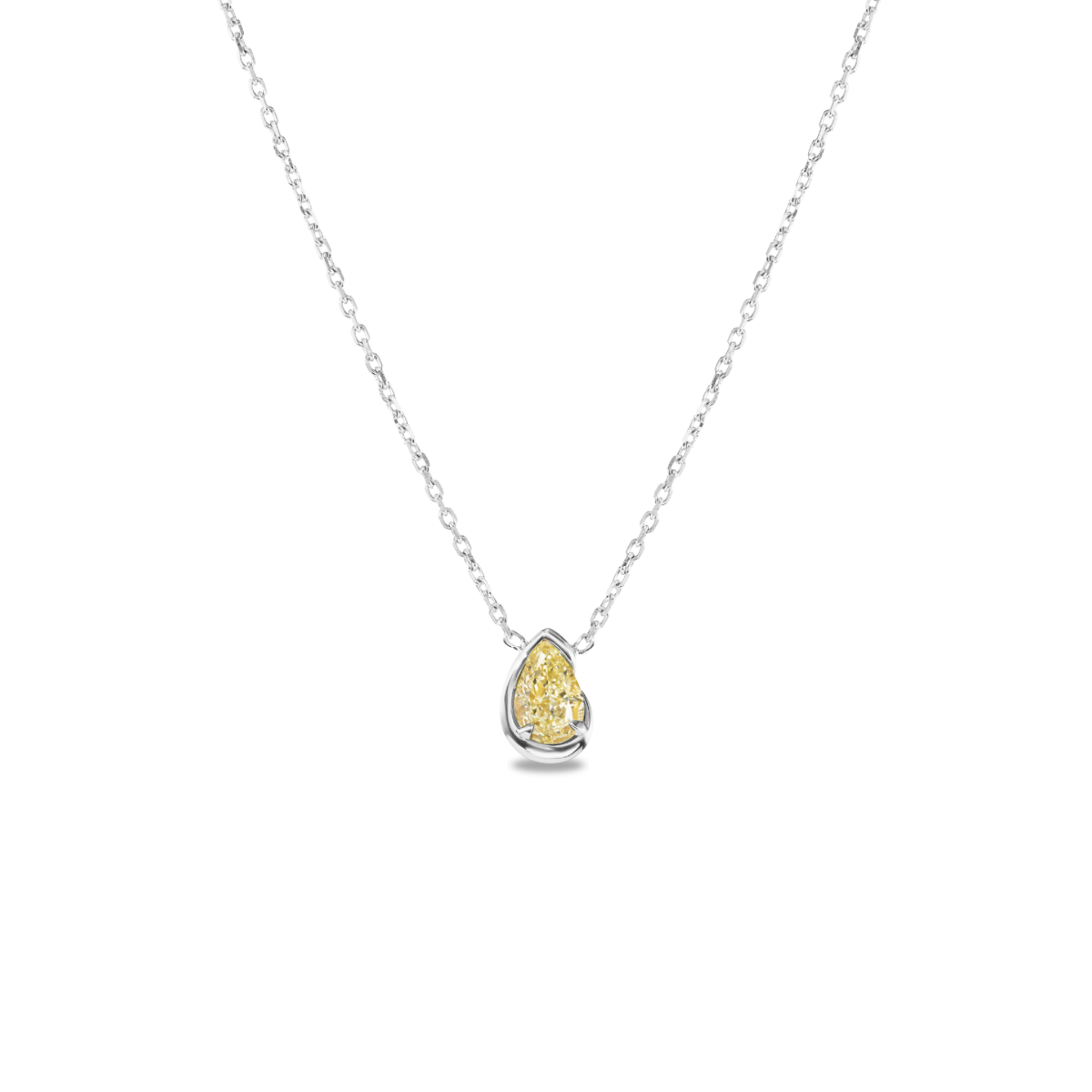 BB THELMA YELLOW DIAMOND NECKLACE