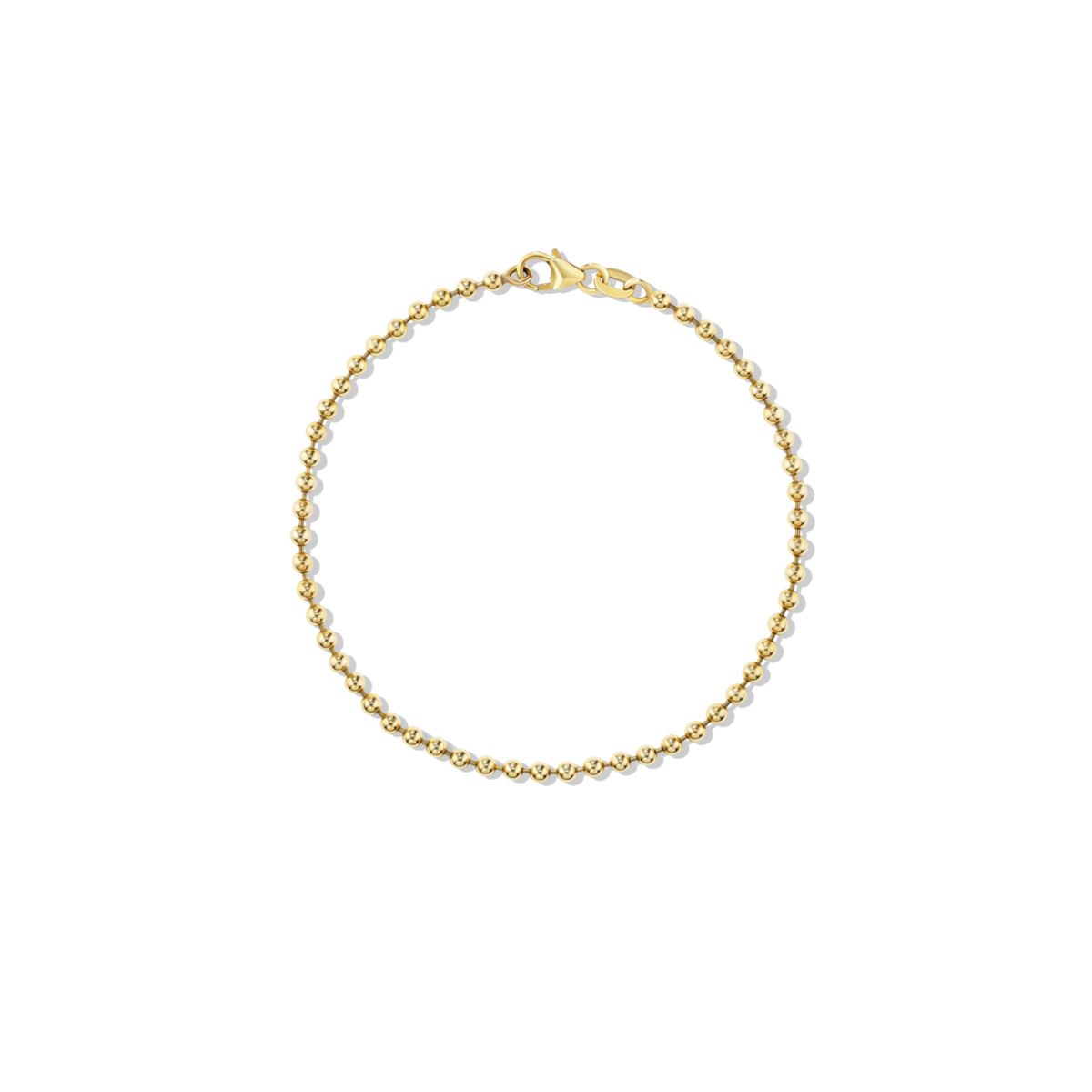 AARYAH| BLAIRE 14KT BALL CHAIN BRACELET