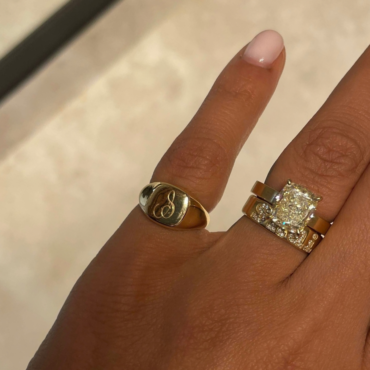 BODHI SIGNET PINKY RING