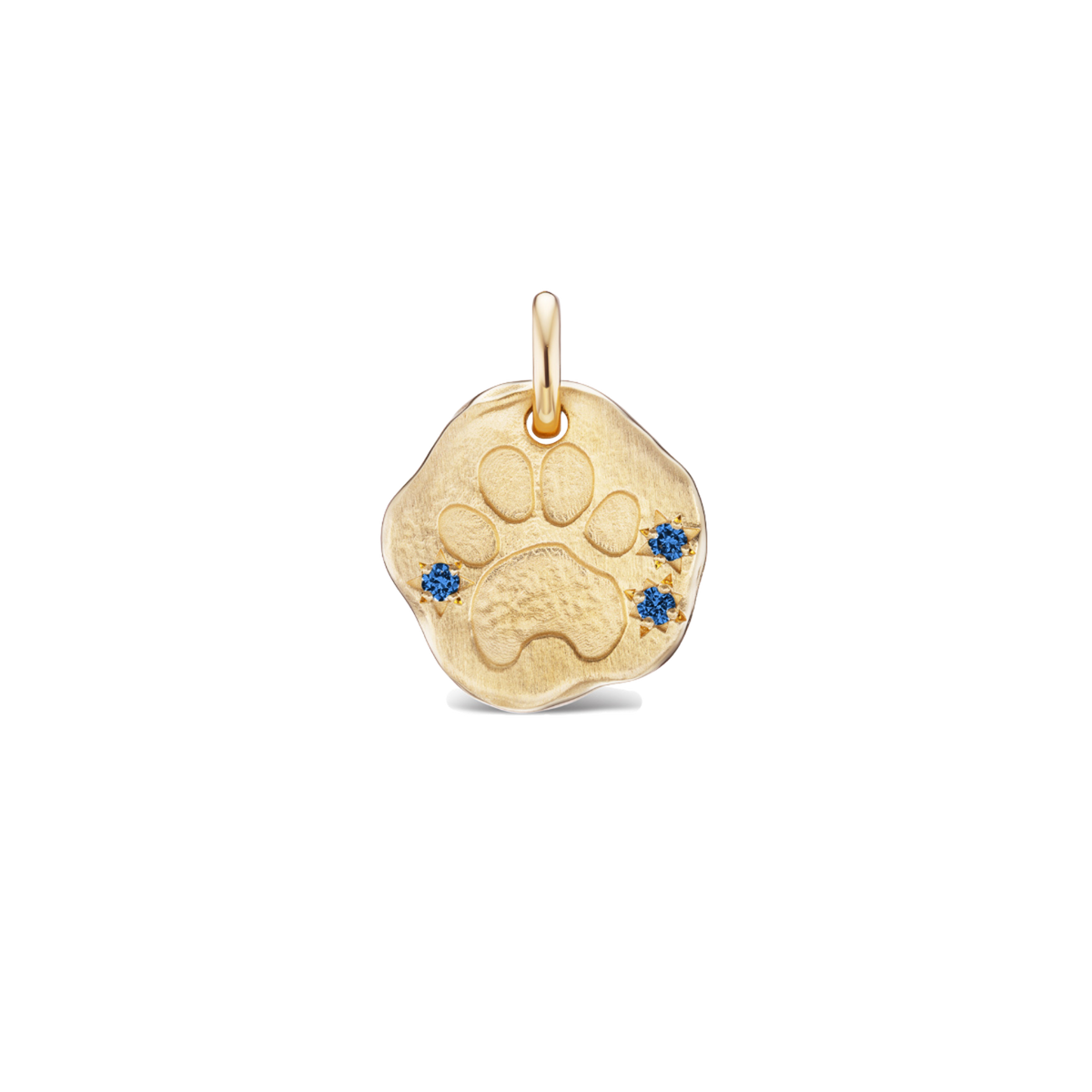 FUJI DOG PAW PRINT MEDALLION