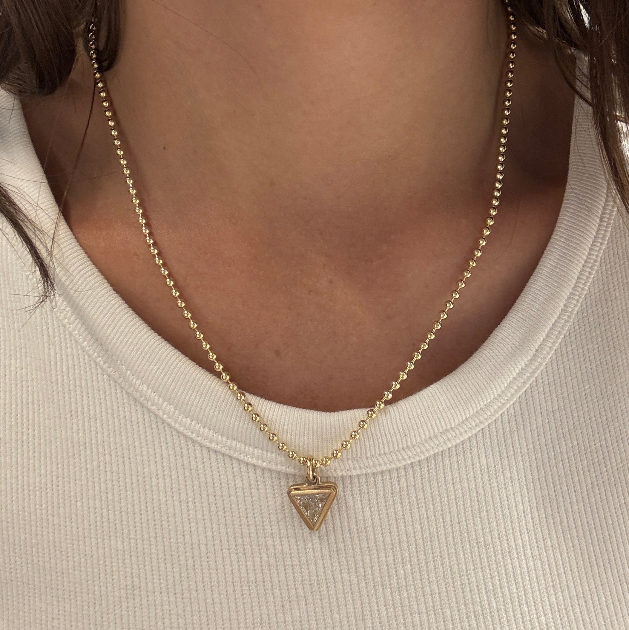 BLYTHE 14KT 2.5MM BALL CHAIN