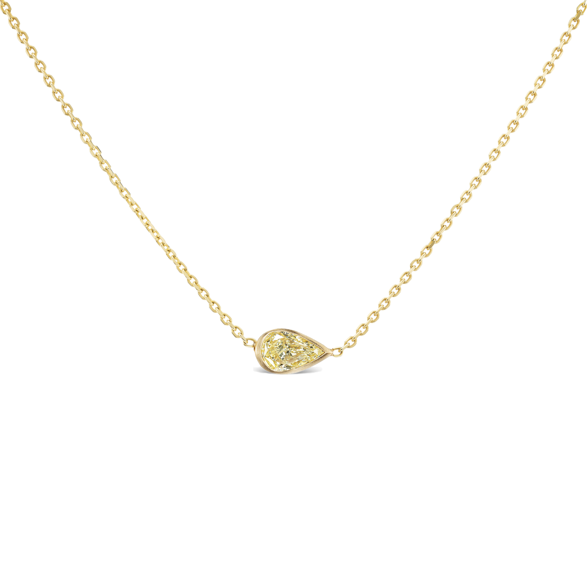 AARYAH | MAX YELLOW DIAMOND NECKLACE