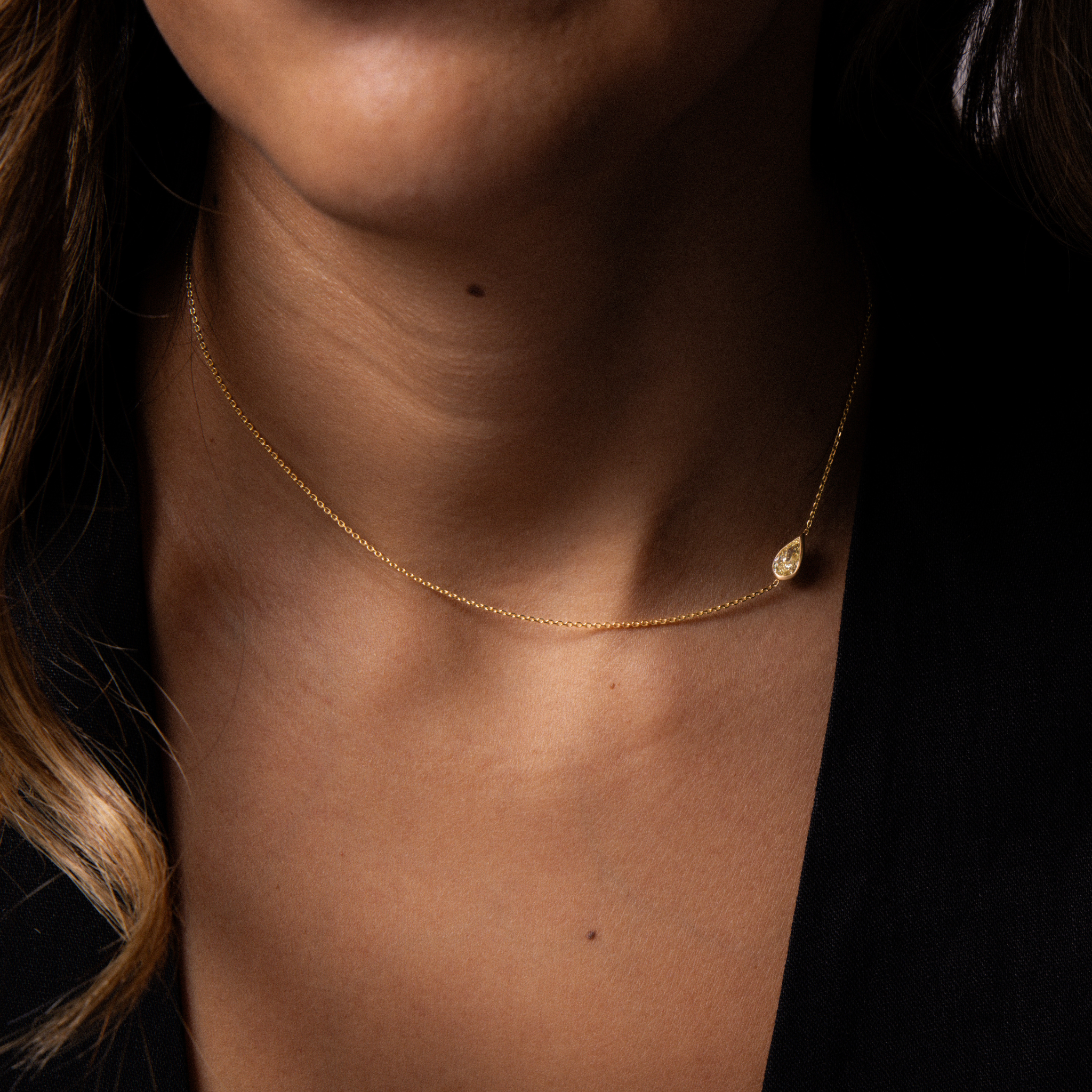 MAX YELLOW DIAMOND NECKLACE