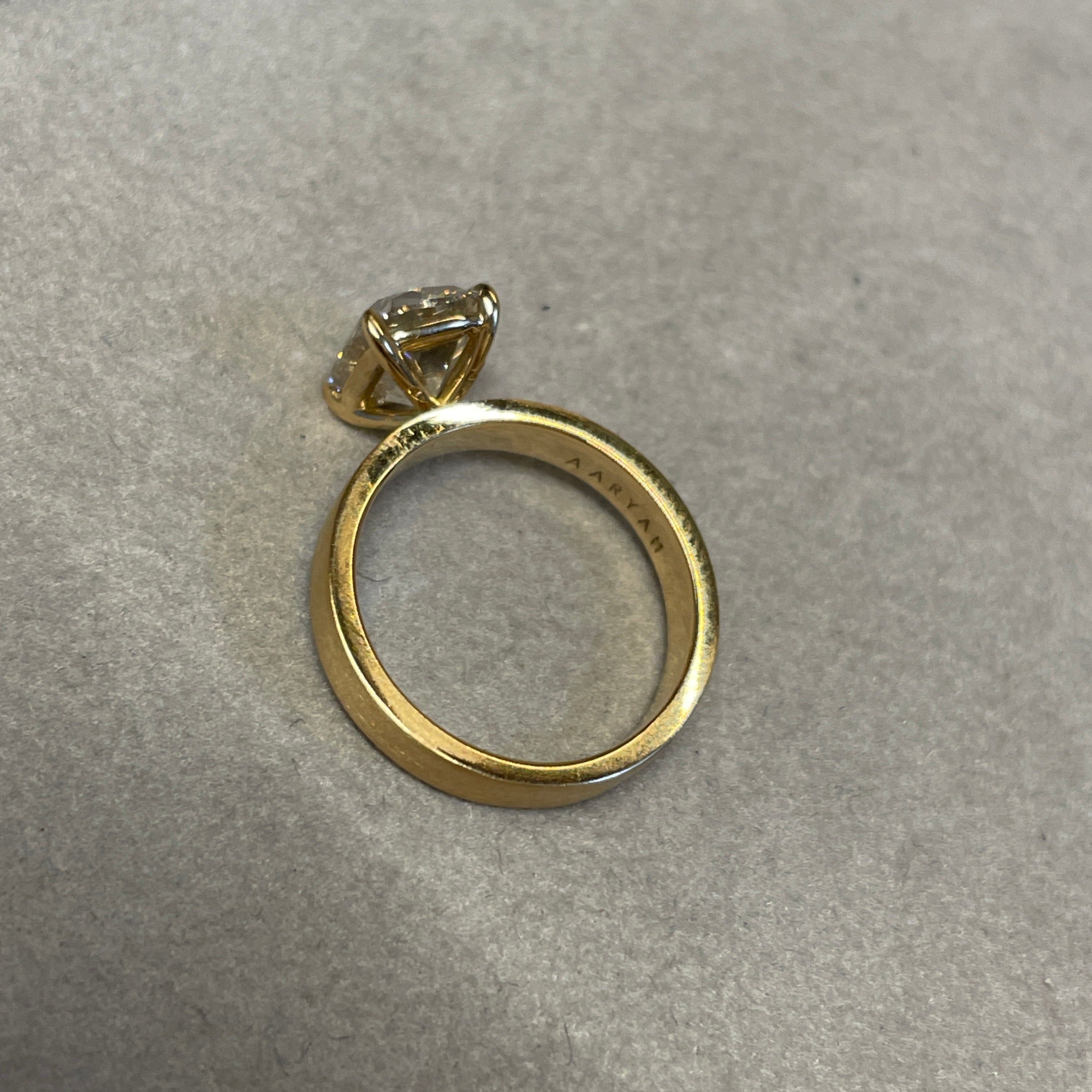 Modified SELENE with a Brown Diamond, on side on table