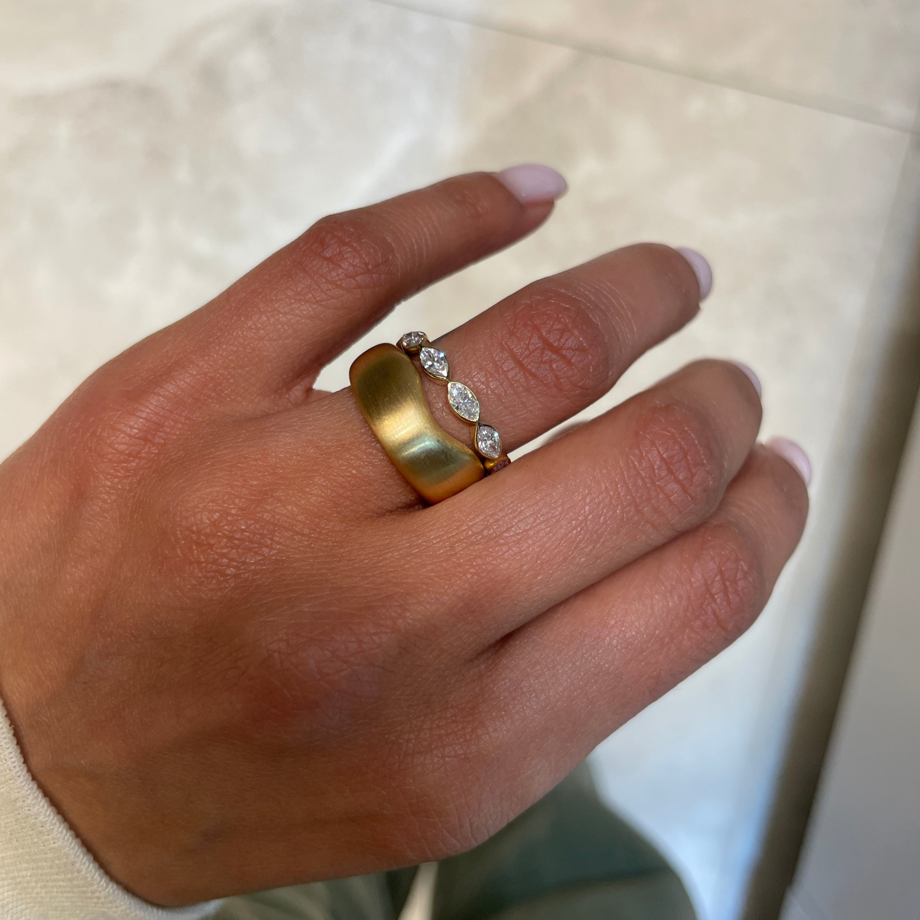 ORA + JUNO Ring on hand