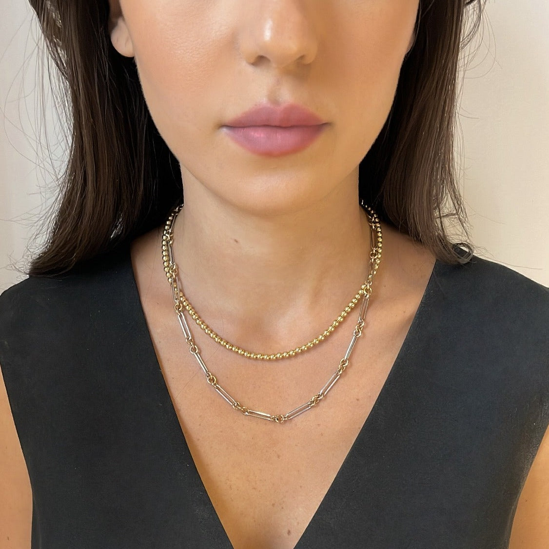 NAVENA 14KT CHAIN NECKLACE