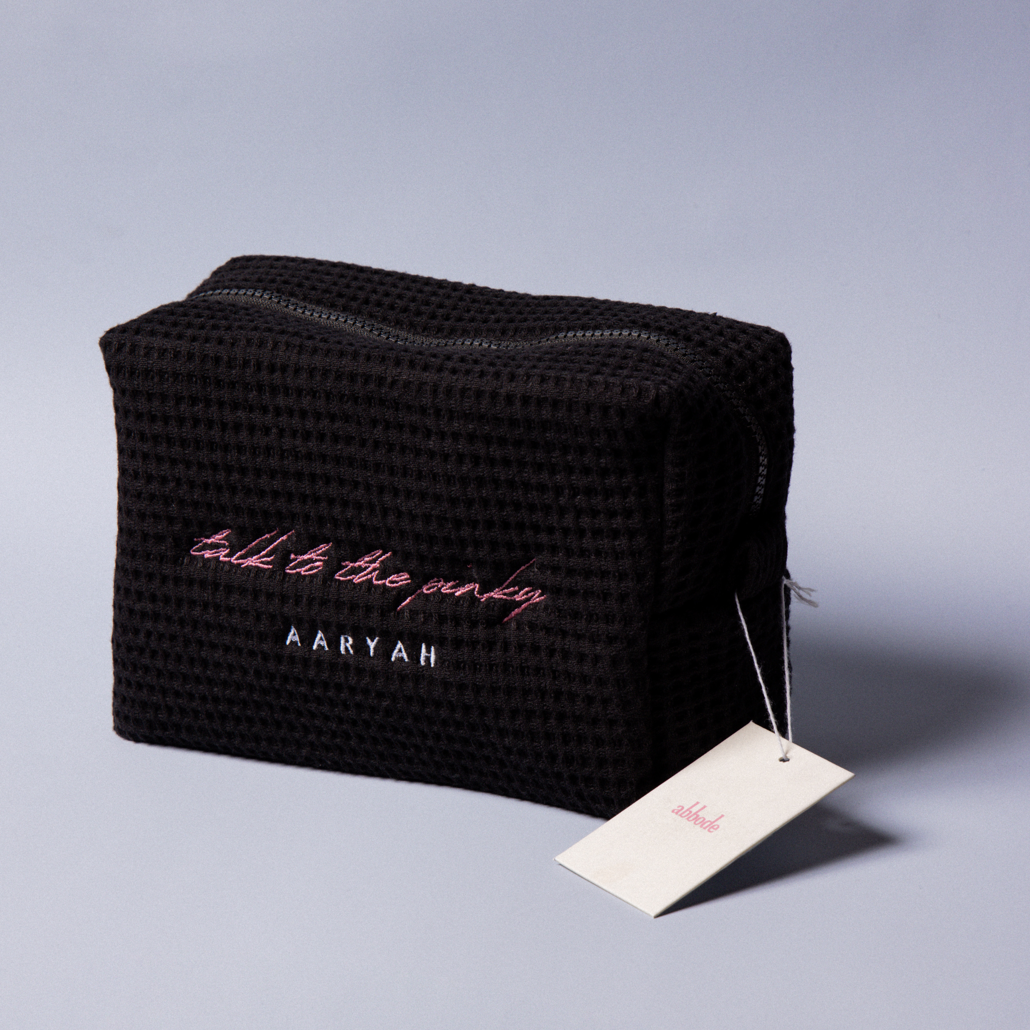 AARYAH X ABBODE PINKY PROMISE WAFFLE POUCH