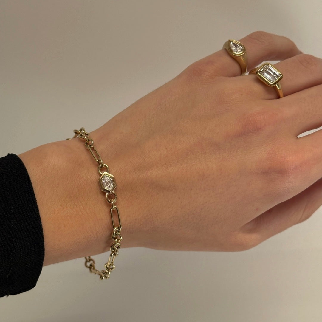 ROUX DIAMOND CHAIN BRACELET