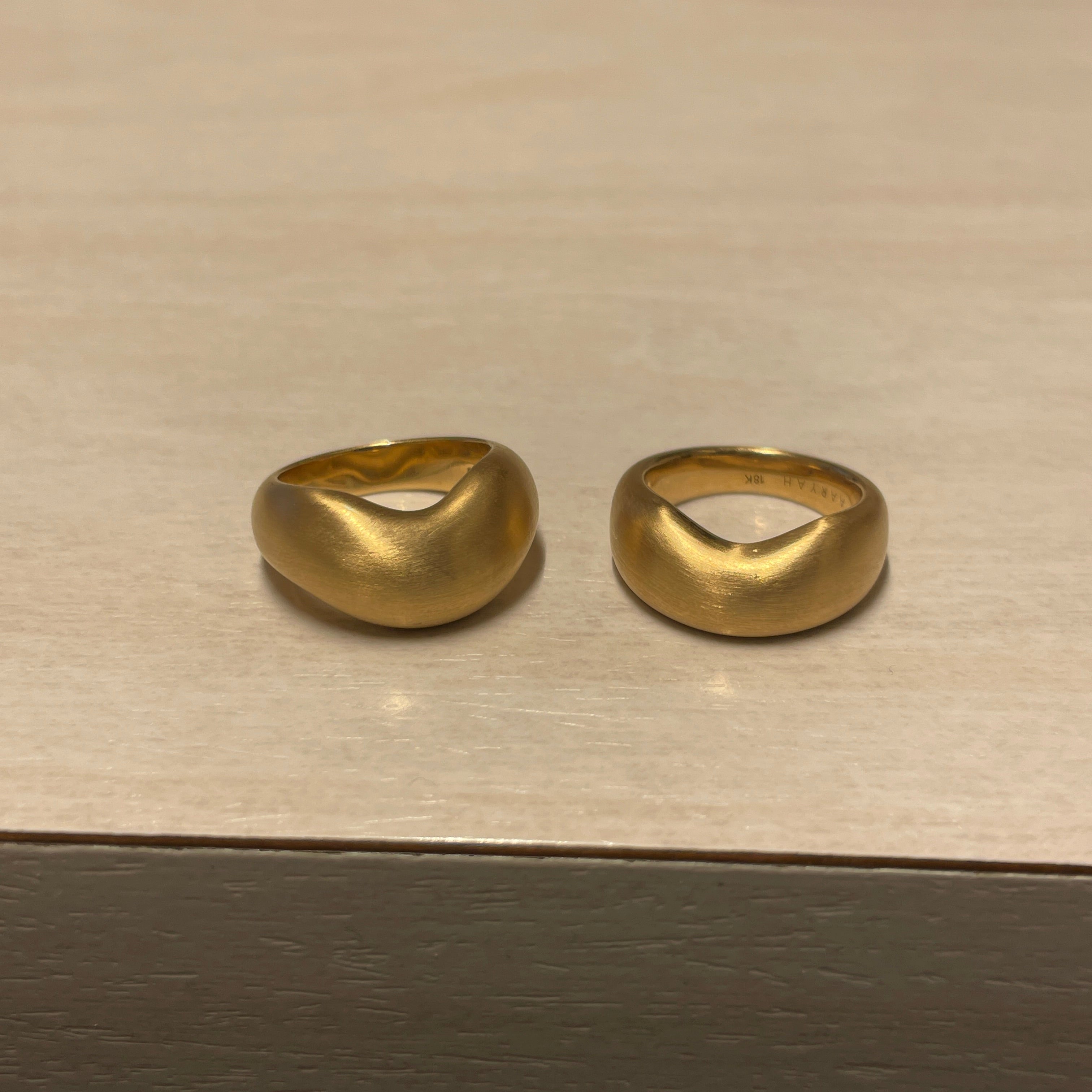 SAGE + ORA WEDDING Bands side by side