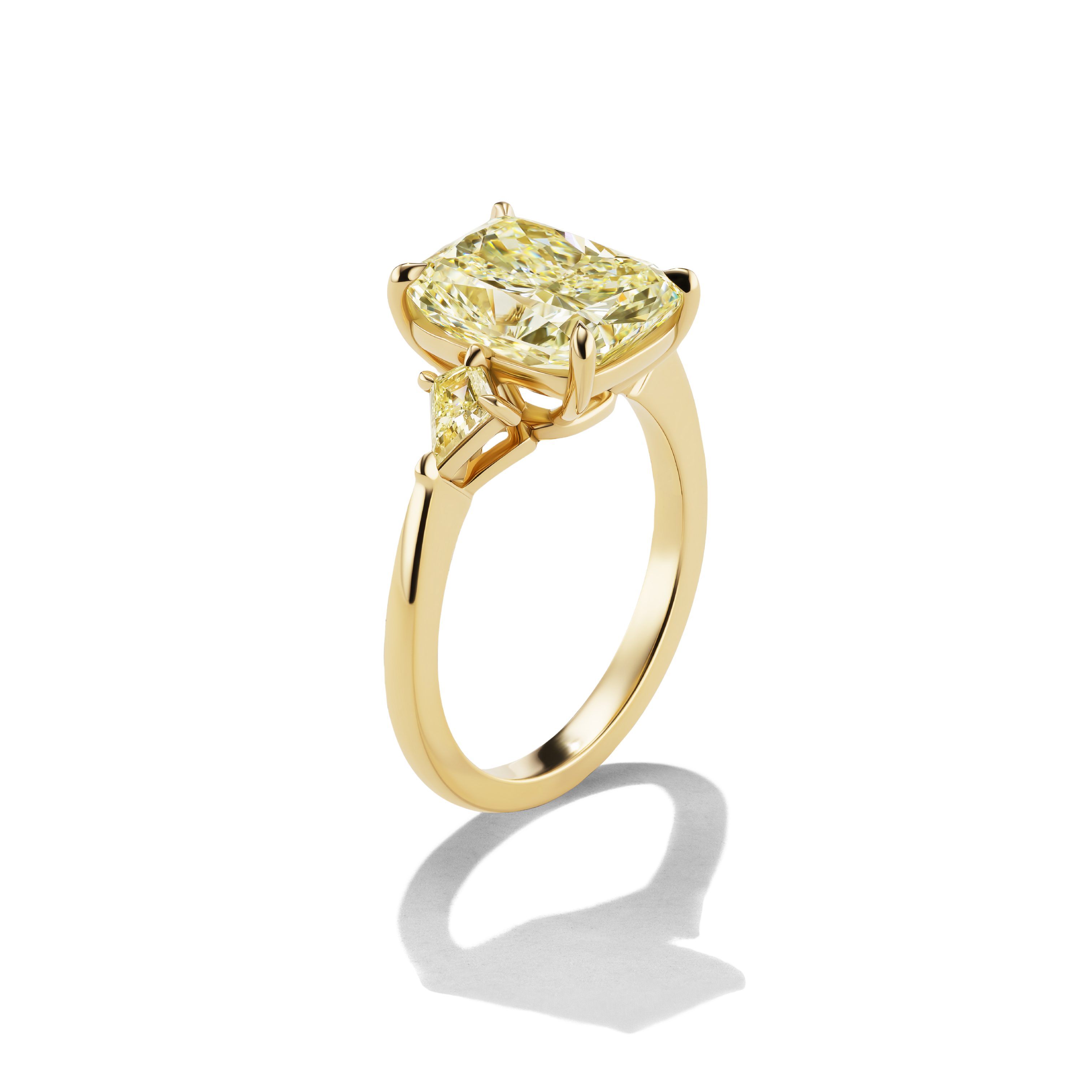 SURYA 4.01 CUSHION CUT RING