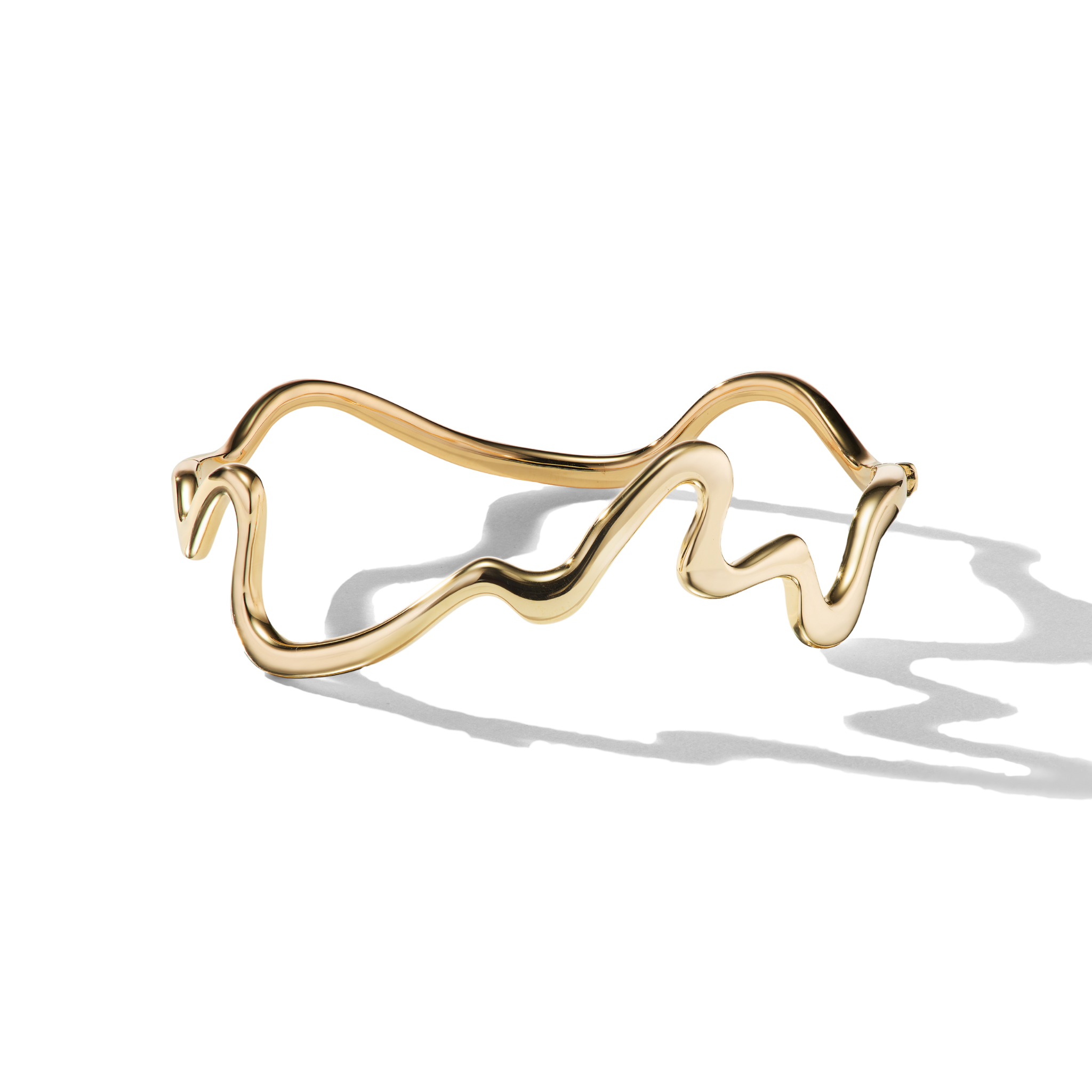 Soma Hinge Bangle - Front View