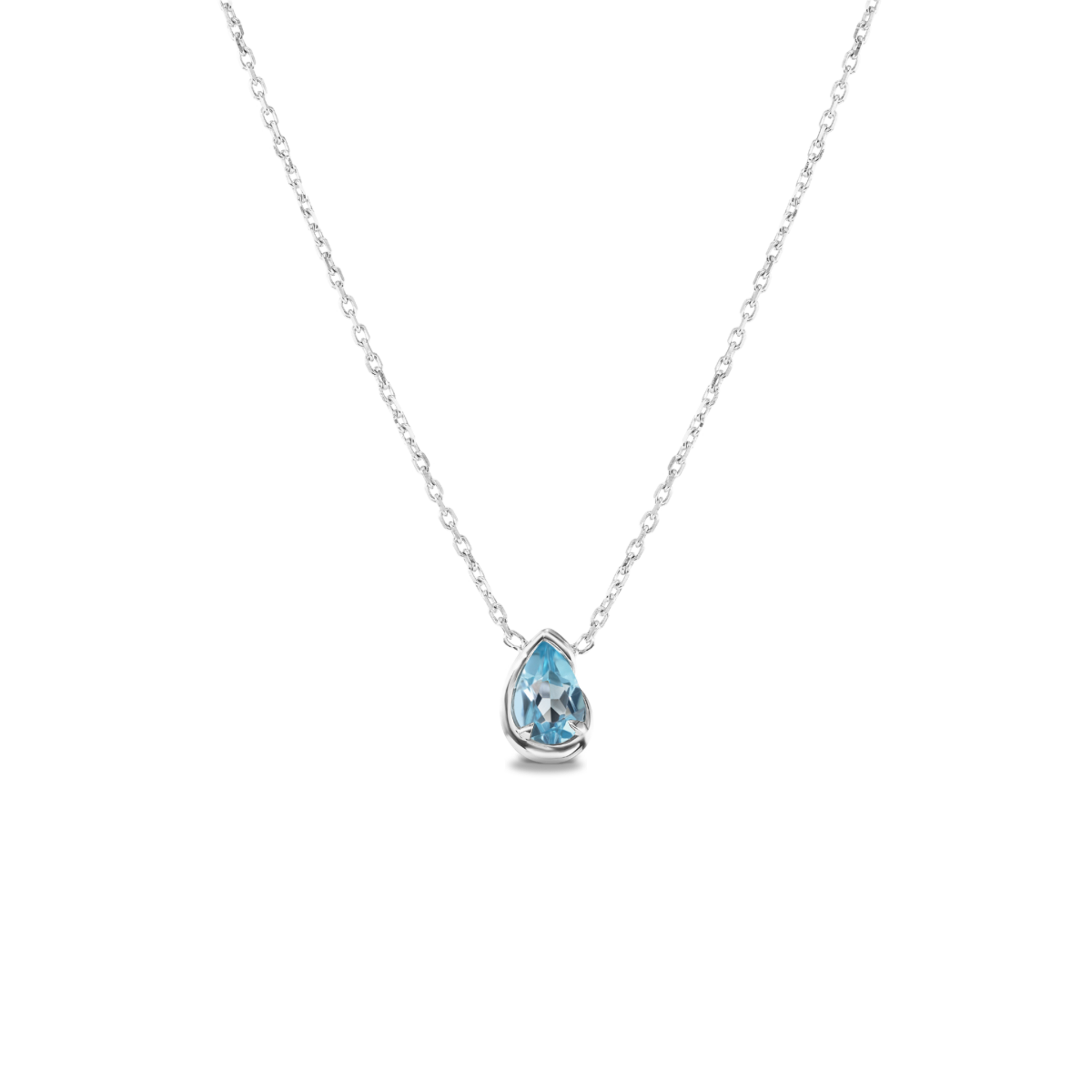 BB THELMA SWISS BLUE TOPAZ NECKLACE