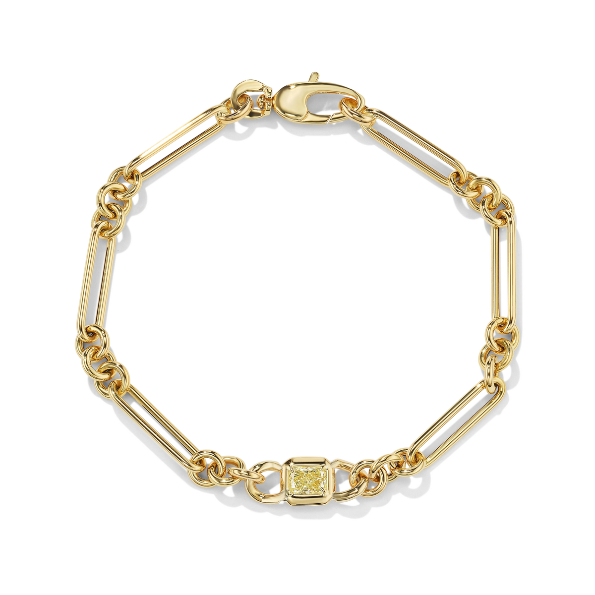 AARYAH | ROUX RADIANT DIAMOND CHAIN BRACELET - FINE JEWELRY
