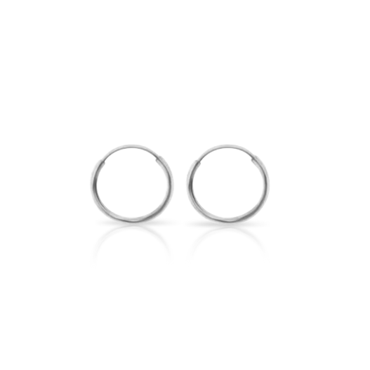 RAINA 14KT SMALL INFINITY HOOPS