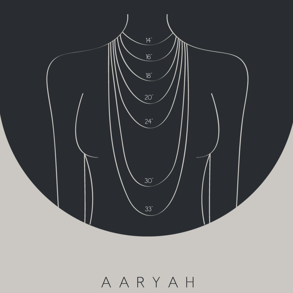 AYSHA 14KT SINGLE LETTER NECKLACE