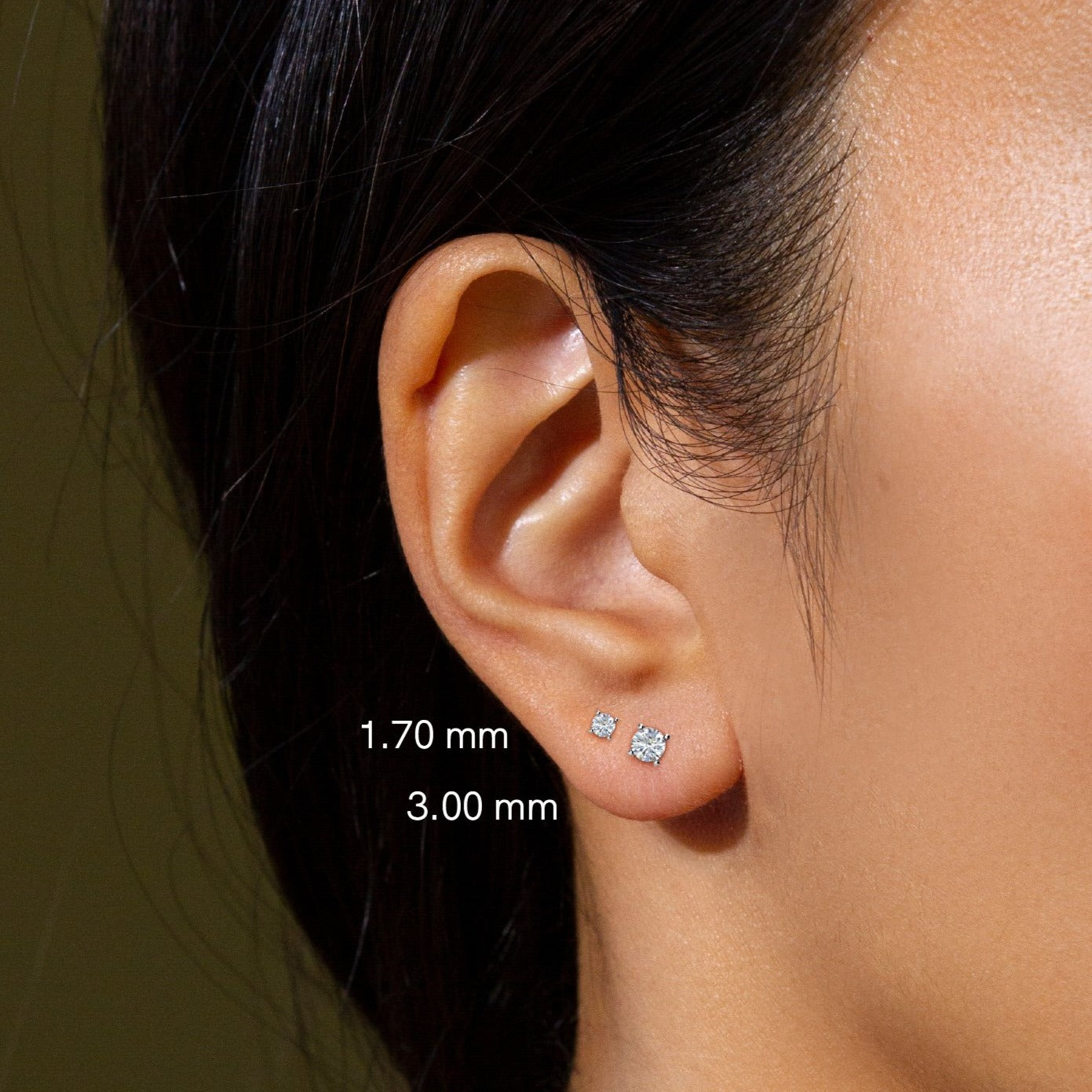 TINY & MINI DIAMOND STUDS