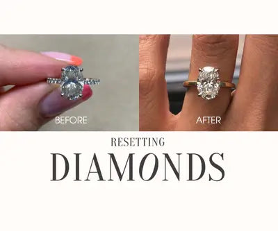 Resetting an Heirloom Diamond