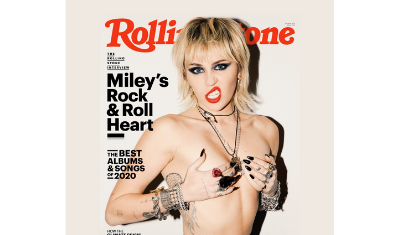 Miley Cyrus in our BODHI Pinky Ring