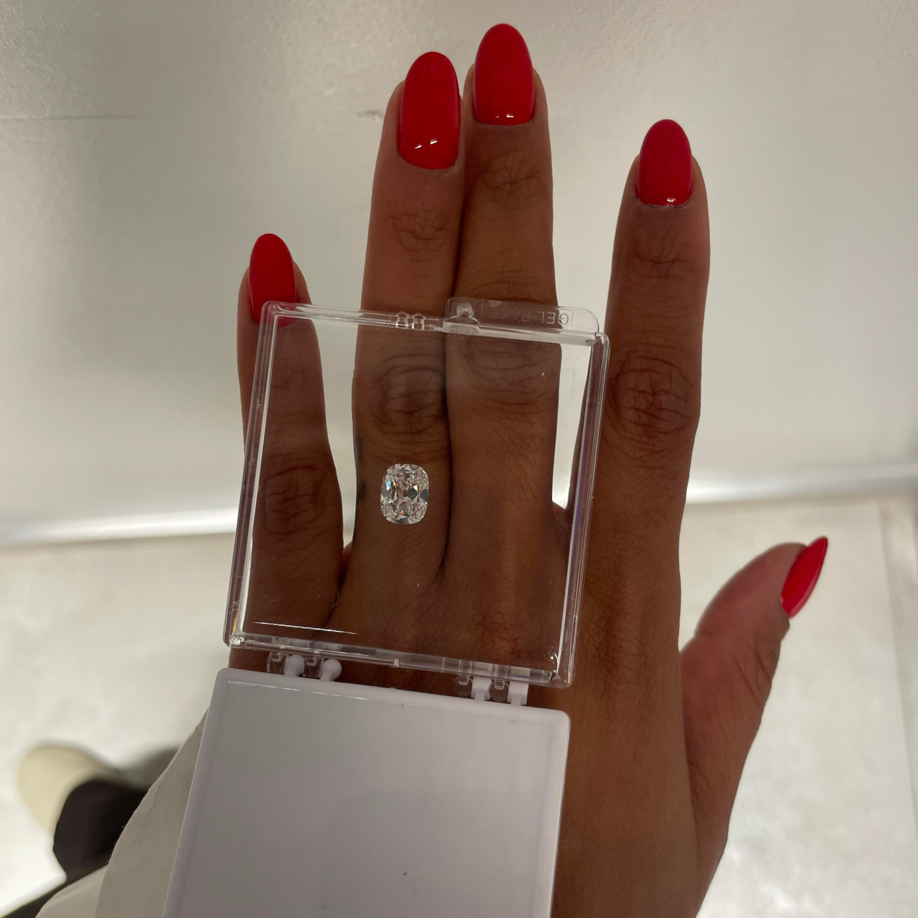 2.35 CRT G VS2 OLD MINE BRILLIANT CUT DIAMOND