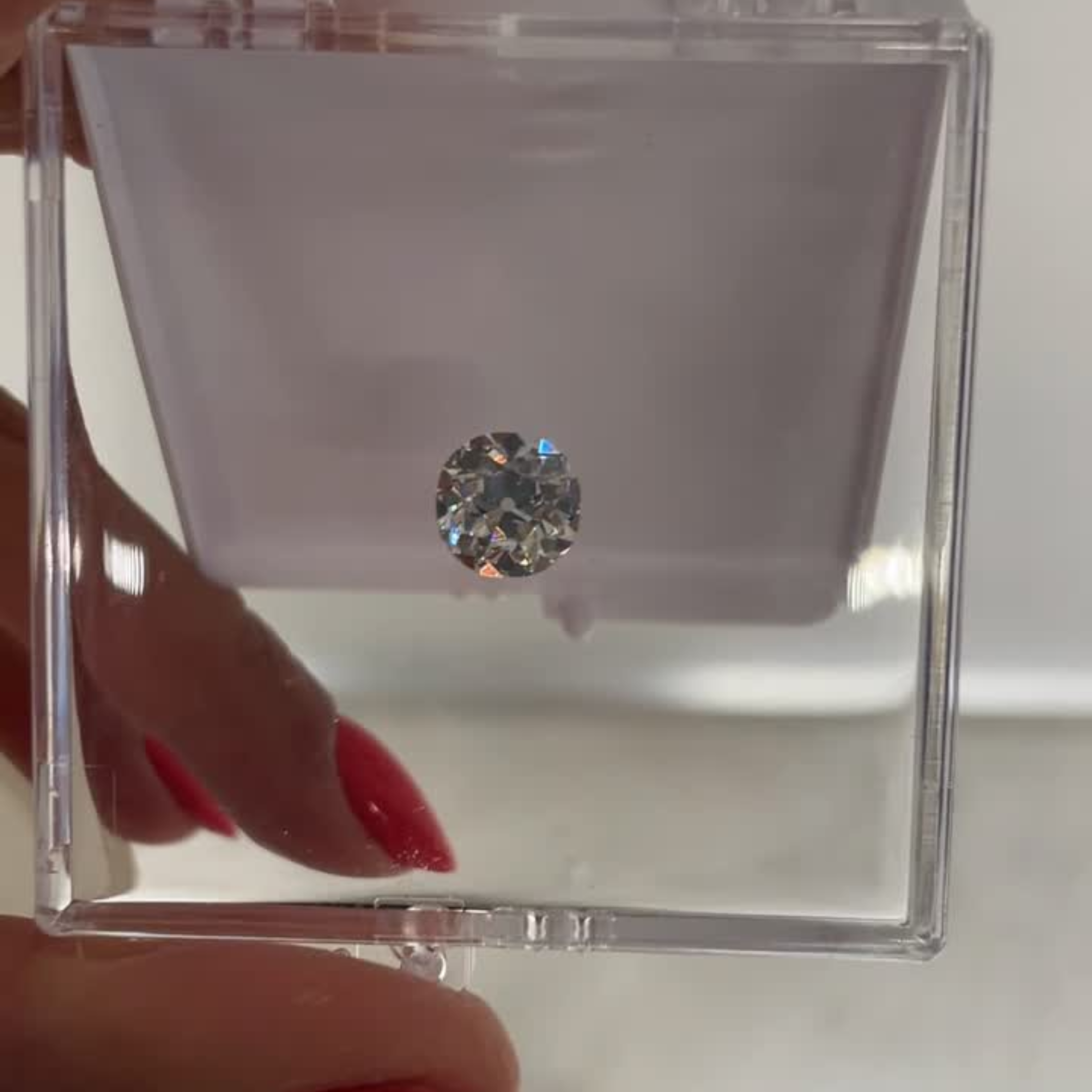 2.68 CRT L VS2 OLD EUROPEAN BRILLIANT CUT DIAMOND