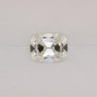 Clear diamond on a light gray background