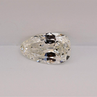 3.71 CRT J SI1 ANTIQUE PEAR CUT DIAMOND