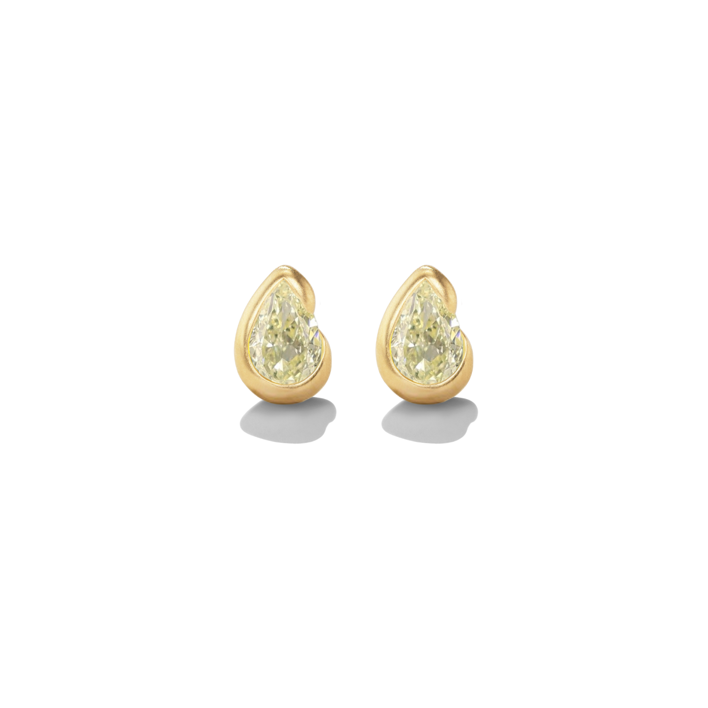 BB Thelma Yellow Diamond Studs