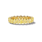AVA YELLOW OVAL DIAMOND BAND