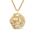 LARGE ZODIAC MEDALLION