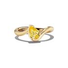 BB Thelma Yellow Sapphire, Front View