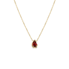 bb thelma necklace - garnet