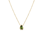 bb thelma necklace - green tourmaline