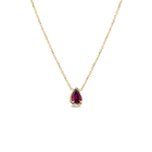 BB THELMA RHODOLITE GARNET NECKLACE