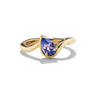 BB THELMA TANZANITE PINKY RING
