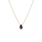 BB Thelma Necklace Amethyst 14k yellow gold