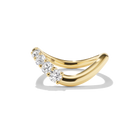 BESPOKE GRADUATED DIAMOND CONTOUR BAND
