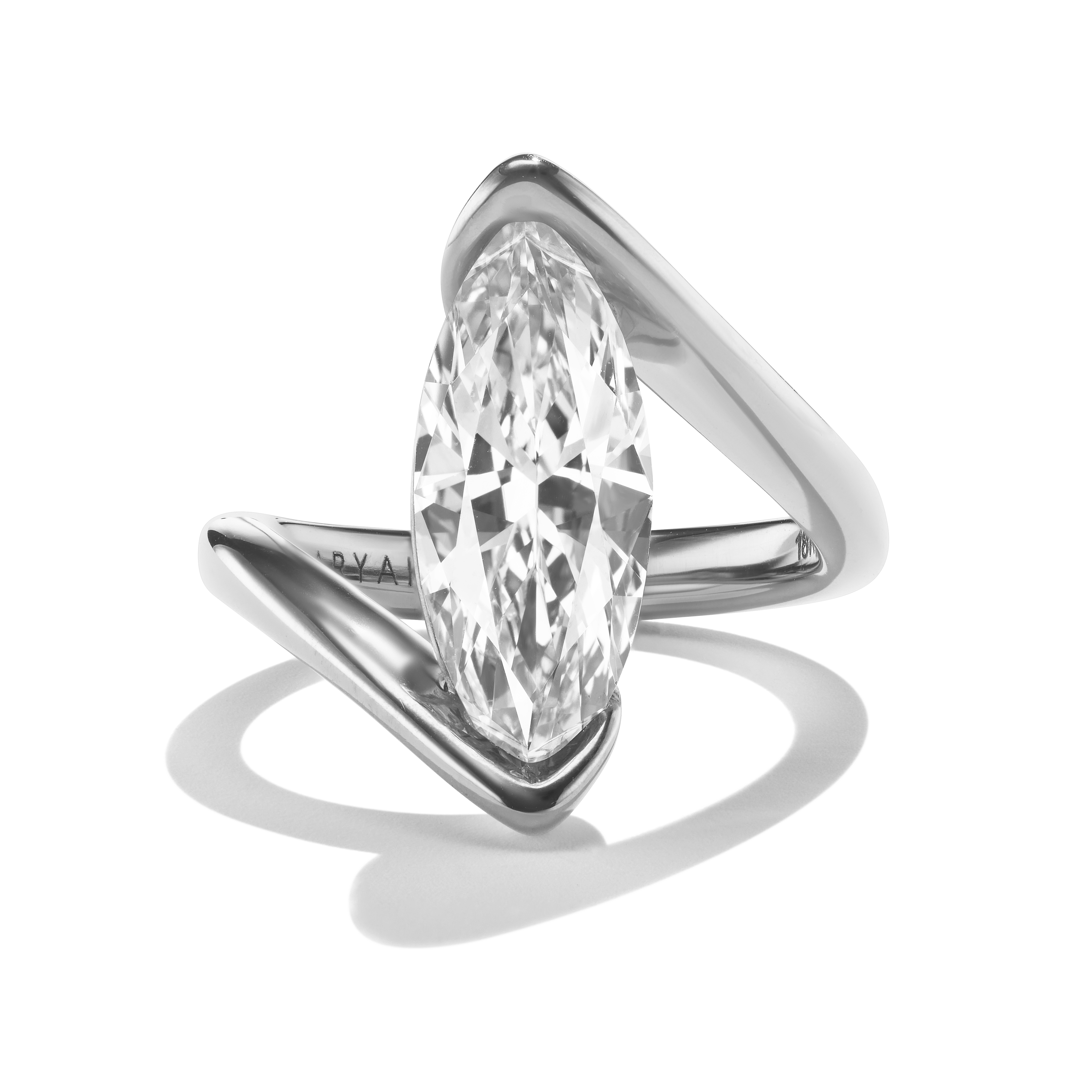 BESPOKE BYPASS MARQUISE RING