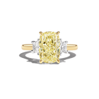 BESPOKE MIX METAL TRILOGY THREE STONE RING