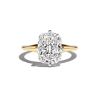 BESPOKE TWO-TONE CUSHION MAE RING