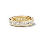 BESPOKE OLD MINE CUT CIGAR ETERNITY BAND