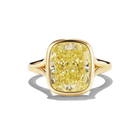 BESPOKE BEZEL SPLIT SHANK RING