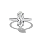 BESPOKE KAT RING WITH A MOVAL DIAMOND