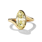 Bespoke Yellow Oval Talia