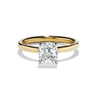 BESPOKE CUSHION CUT SOLITAIRE RING