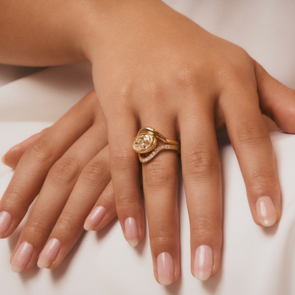 DEEPA 3.28 with wedding ban, on model