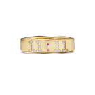 DIAMOND PRAIA NUMBER BAND (customizable)